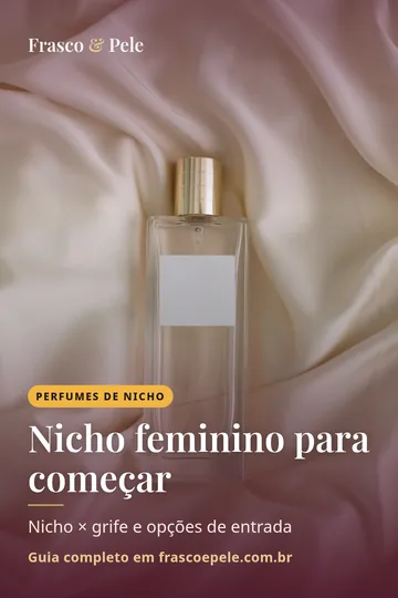 Capa vertical do guia: Nicho feminino para começar